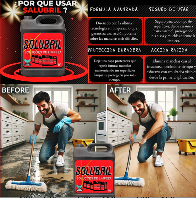Solubril Shopp Galonera 1 Litro