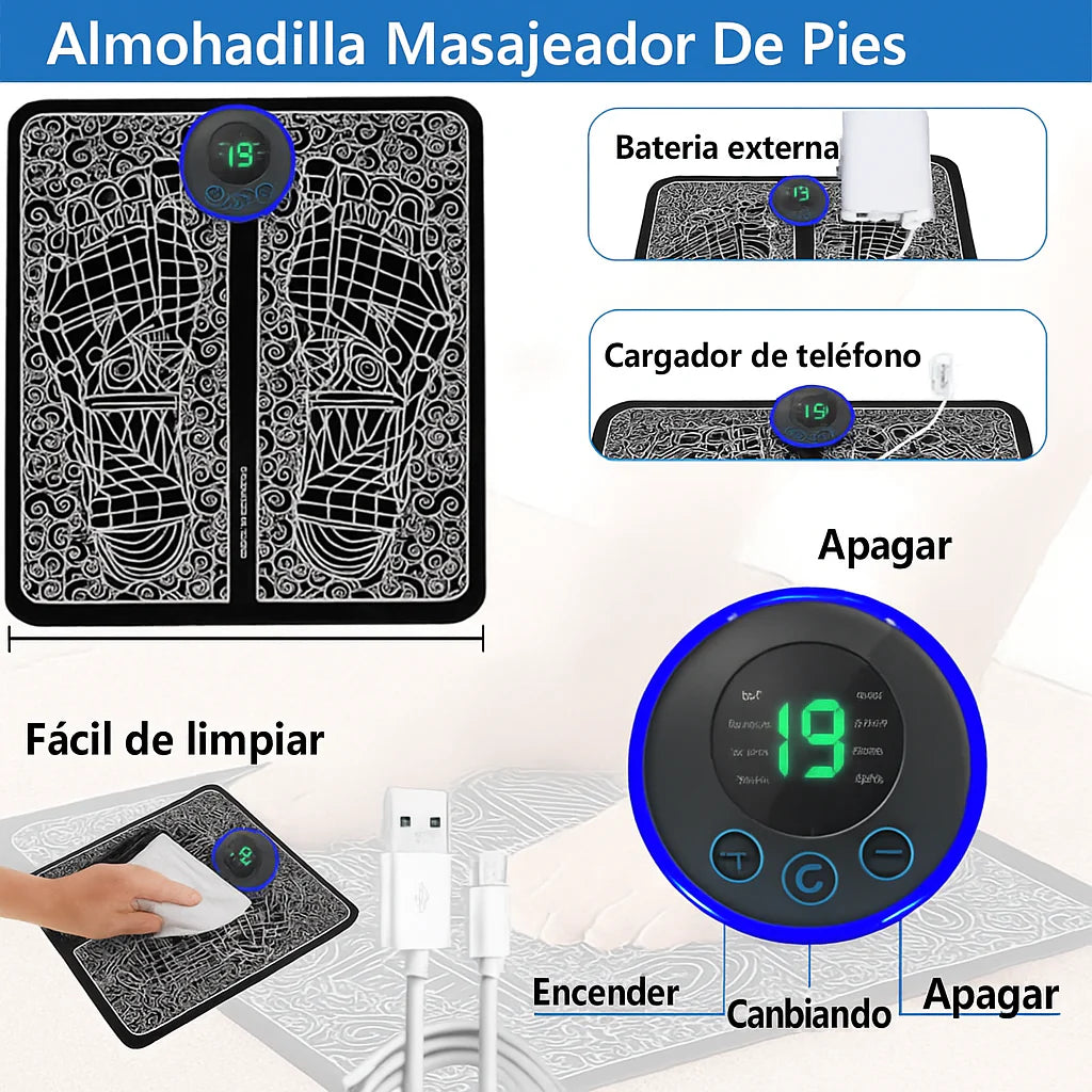 Masajeador De Pies Electrico